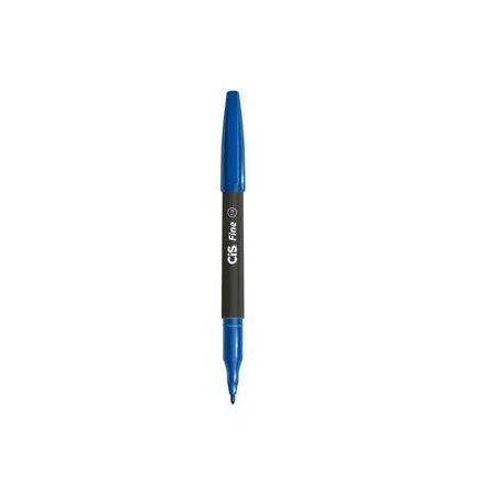 CANETA HIDROGRÁFICA CIS FINE PONTA POROSA 1.0MM AZUL