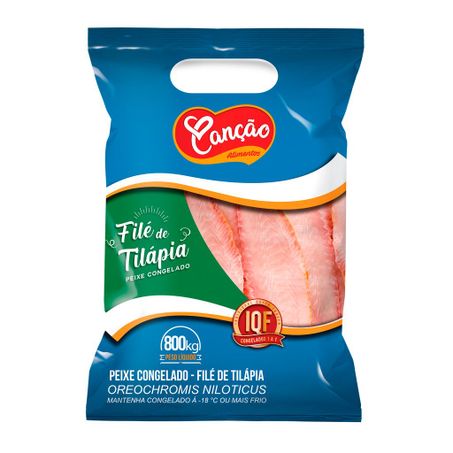 Filé Tilápia Corte IGLU Premium Iqf 800g
