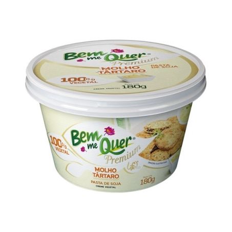 PASTA DE SOJA BEM ME QUER MOLHO TARTARO 180G