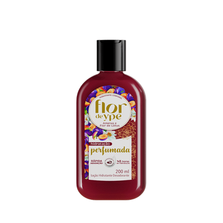 Hidratante Deo Corporal Flor de Ypê Ameixa e Flor de Lótus 200ml