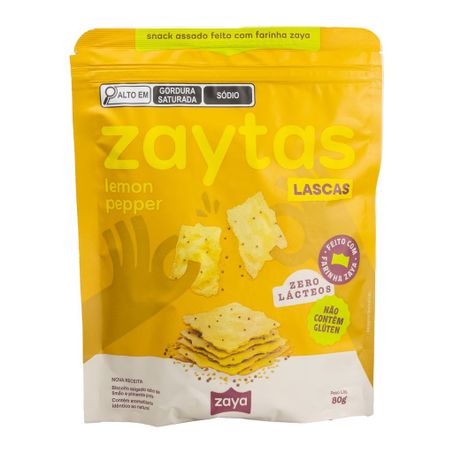ZAYTAS LASCAS LEMON PEPPER 80G ZAYA