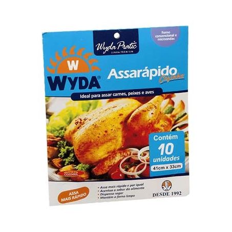 Assarápido Wyda Cozinha Embalagem 10UN