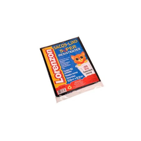 Saco Lixo Lorenzon 30l C 10 Ref 630
