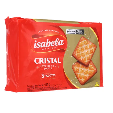 BISCOITO ISABELA CRISTAL 414G 360-33