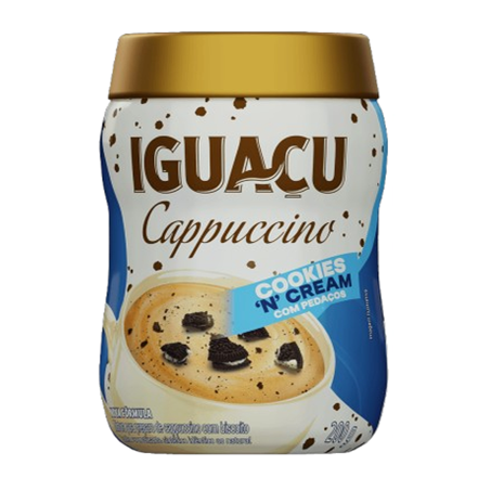 CAPPUCCINO IGUAÇU COOKIES N CREAM 200G