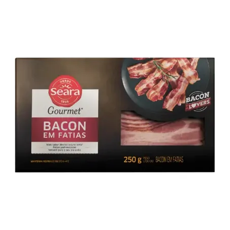 Bacon seara gourmet kg.