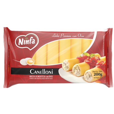 Macarrao Ninfa Canelloni 200g