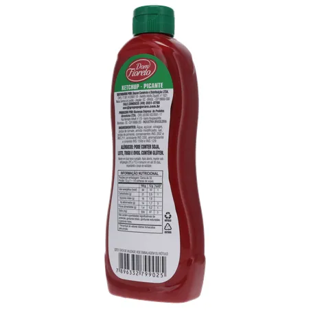 Ketchup dom fiorelo picante 400g 360-21
