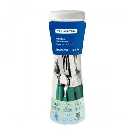 FAQUEIRO INOX VDE IPANEMA TRAM C/24PCS