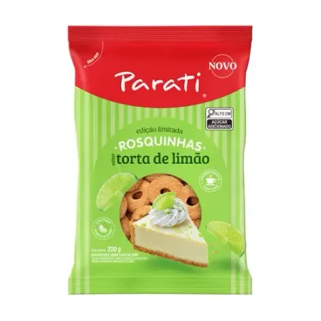 Biscoito Rosquinha Parati 220g Torta De Limão