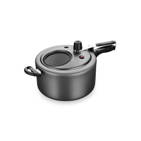 PANELA DE PRESSAO COM VISOR SUPERIOR 6L MTA GRAFITE UNID