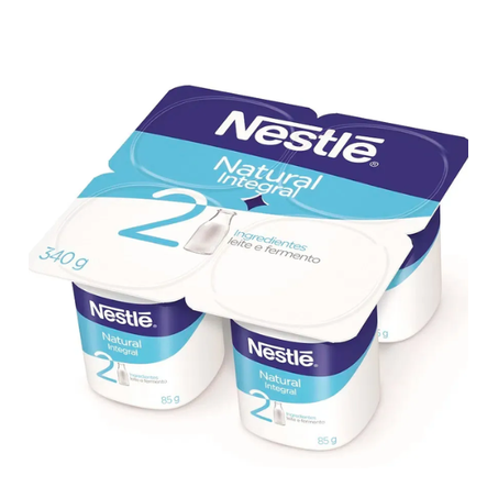 Iogurte Natural Nestle C/4 340g