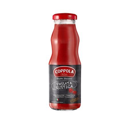 Purê tomate passata rústica coppola 680g