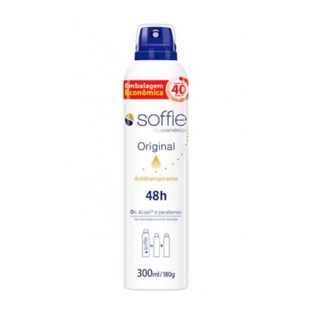 Desodorante aero feminino original soffie 250ml
