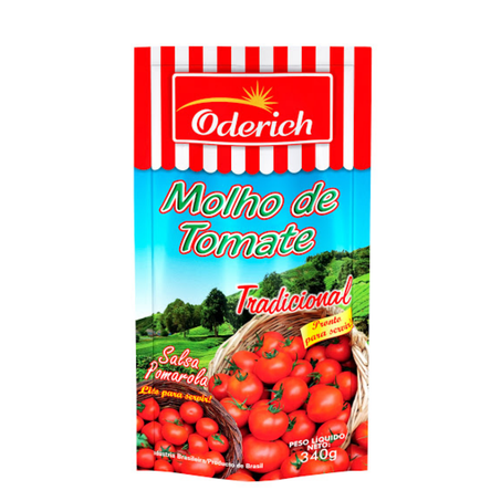 Molho tomate sache oderich tradicional 340g