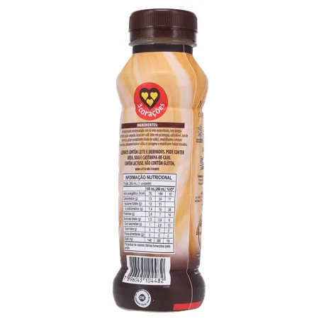 BEBIDA LACTEA 3 CORAÇÕES PINGADO 260ML 360-14
