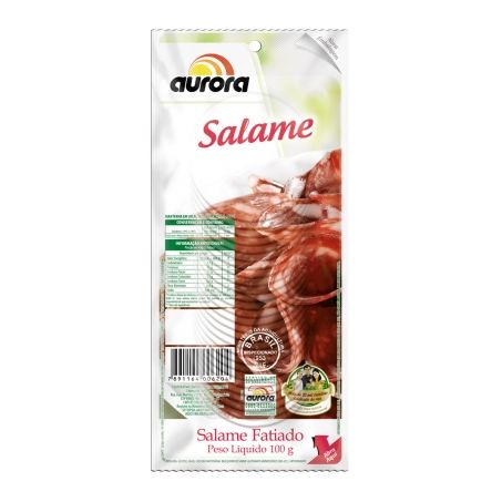 SALAME TIPO ITALIANO FAT AURORA 100G