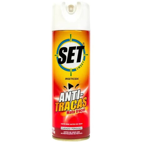 Inseticida aerosol mata traças set inset 300ml