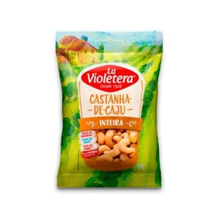 Castanha Caju La Violetera Inteira 100g