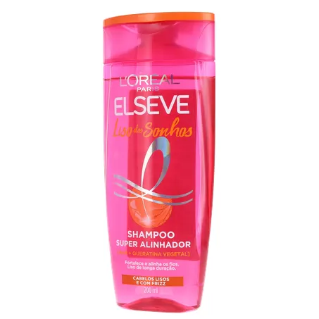 Shampoo Elseve Liso Dos Sonhos 200ml 360-2