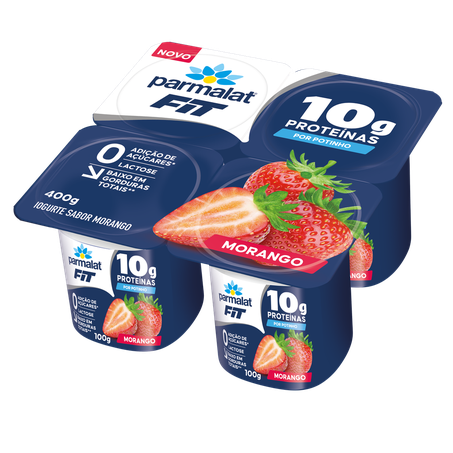Iogurte Parmalat Fit 400g Morango