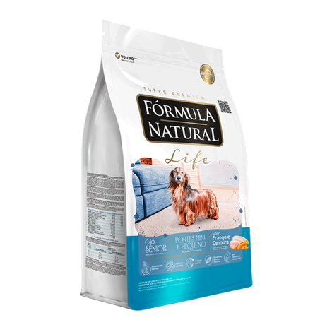 Ração Fórmula Natural Life Cães Sênior Mini e Pequeno 1 kg 360-1