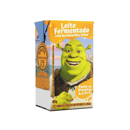 Leite fermentado batavinho laranja c/6 4