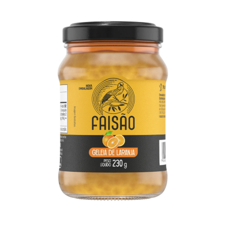 GELEIA FAISAO 230G LARANJA