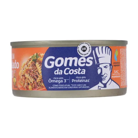 Atum Ralado Gomes Da Costa Óleo 170g 360-10