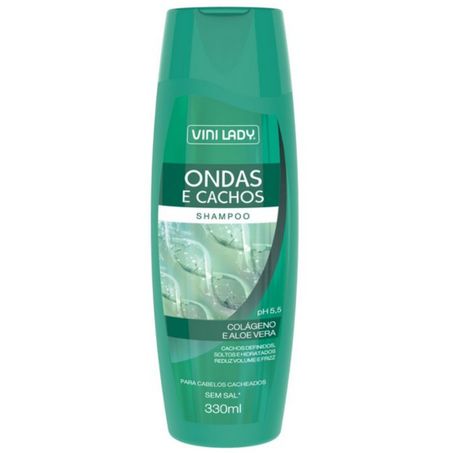Shampoo vini lady 330ml ondas e cachos