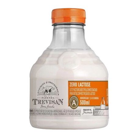 Leite trevisan semi desnatado s/lactose 500ml