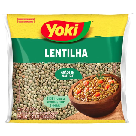 LENTILHA YOKI  400G