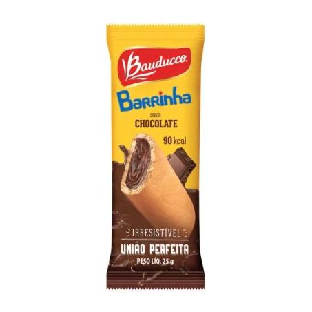 Biscoito Doce Recheado Bauducco Maxi Chocolate Pacote 25G