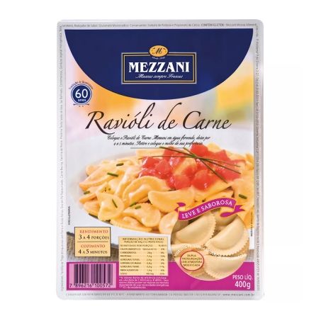 Ravioli carne mezzan