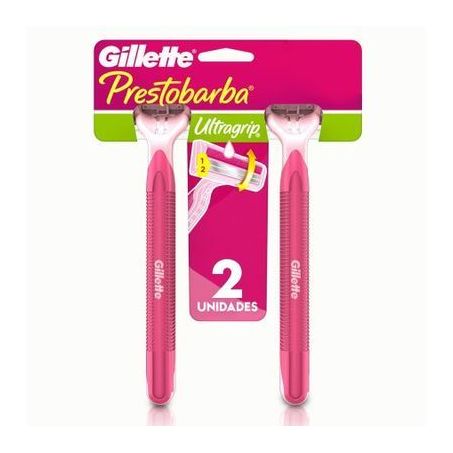 Prestobarba Gillete Ultragrip Rosa