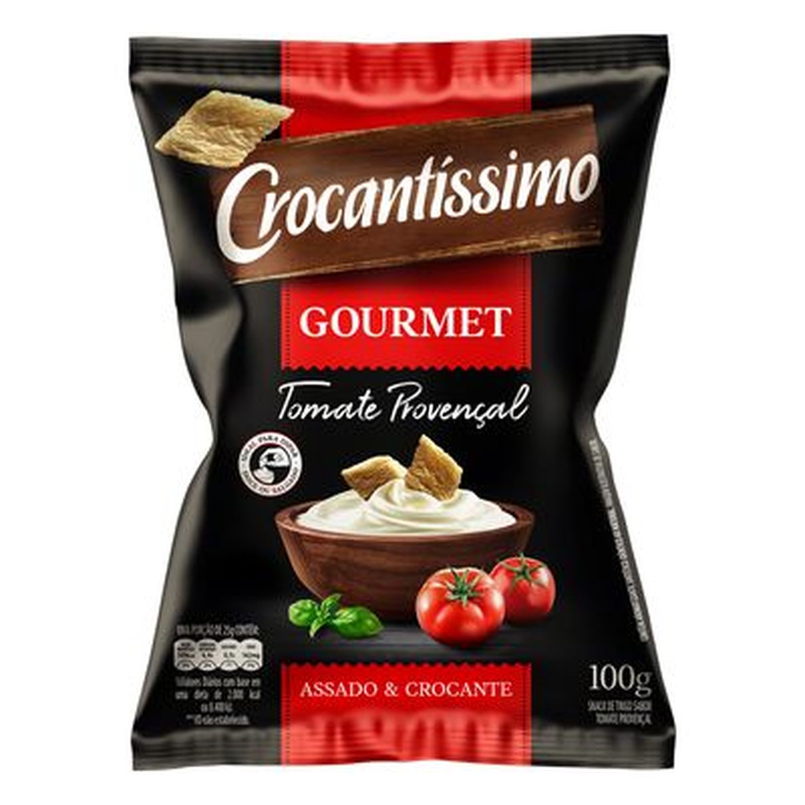 BISC.CROCANTISSIMO 100GR GOURMET TOMATE