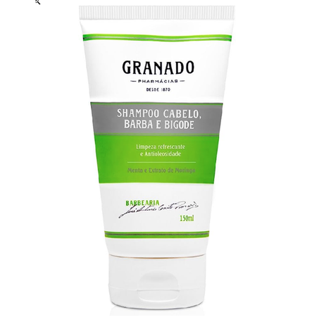 SHAMPOO GRANADO 150ML CABELO BARBA BIGODE