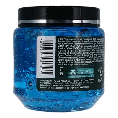 Gel fixador sergio paris azul perf.med 240g 360-21