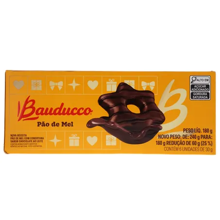 Pão De Mel Bauducco 180g
