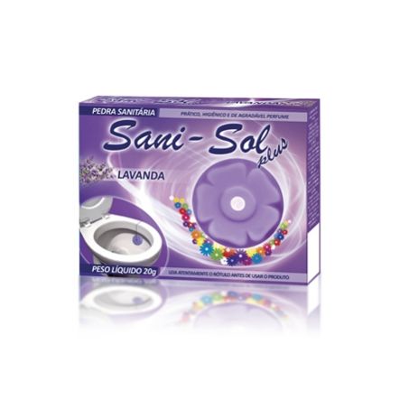 Pedra sanitaria sani sol lavanda 20g