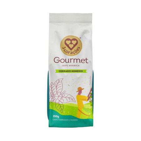 CAFE 3 CORACOES GOURMET CERRADO MINEIRO 250G