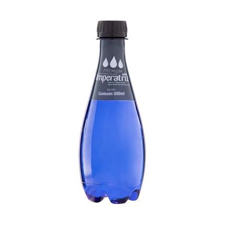 Água Mineral Sem Gás Imperatriz Premium Garrafa 500ML