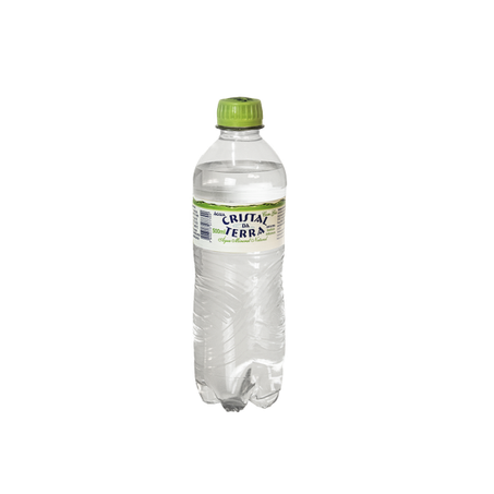 Agua mineral cristal da terra c/gas 500ml 360-1