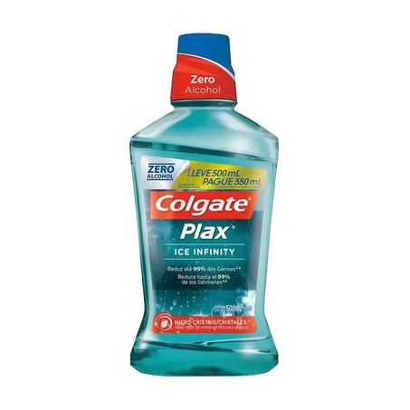Enxaguante bucal colgate l500ml p350ml
