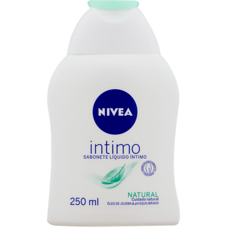Sabonete íntimo líquido nivea natural 250ml