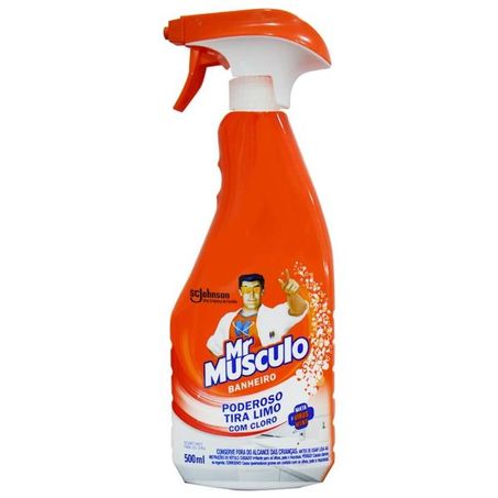 Limpador mr musculo 500ml gatilho limpa limo