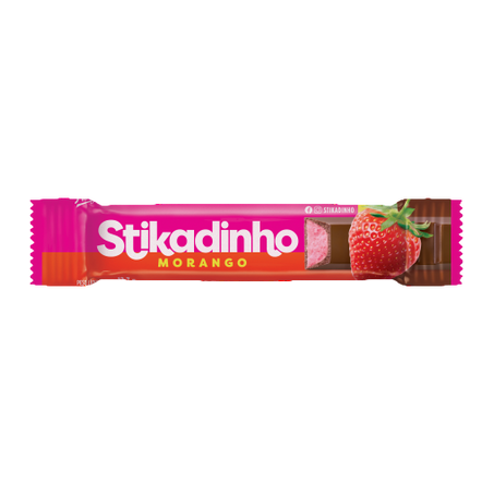 Choc neugebauer stikadinho morango 12g