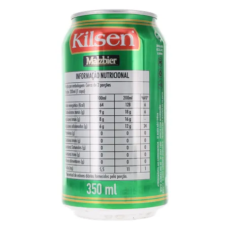 CERVEJA KILSEN MALZBIER PURO MALTE LATA 350ML 360-20
