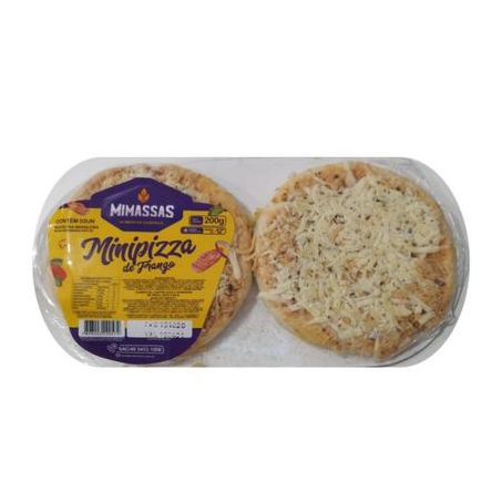 MINI PIZZA DE FRANGO 200G MI-MASSAS
