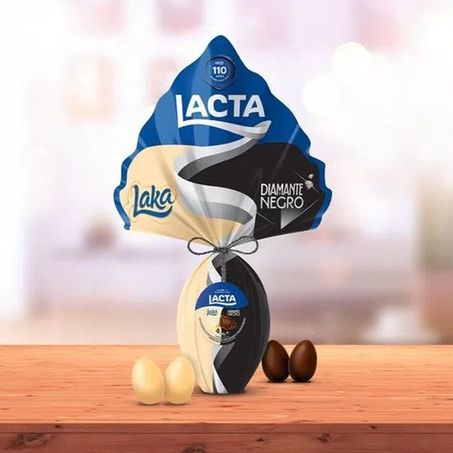 Ovo Pascoa Lacta 494g Diamante Laka